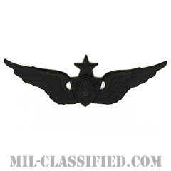 航空機搭乗員章 (シニア・エアクルー)（Army Aviation Badge (Aircrew), Senior）[サブデュード（ブラックメタル）/バッジ]の画像