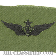 航空機搭乗員章 (シニア・エアクルー)（Army Aviation Badge (Aircrew), Senior）[サブデュード/パッチ]の画像