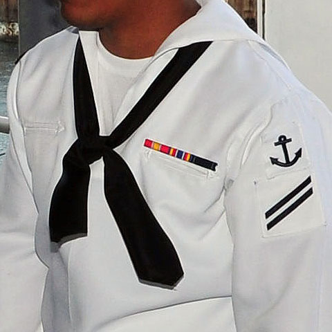 実習修了生（水兵）（Seaman, Apprentice Training Graduate）[ホワイト/腕章（Rating Badge）]画像
