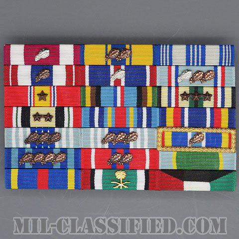 アメリカ空軍リボン（略綬・略章・Ribbon）セット[バッジ/中古1点物]の画像