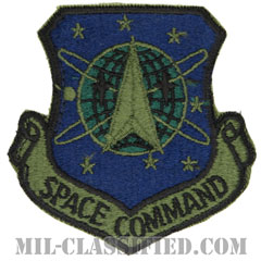 空軍宇宙軍団（Air Force Space Command）[サブデュード/カットエッジ/縫い付け用パッチ]画像