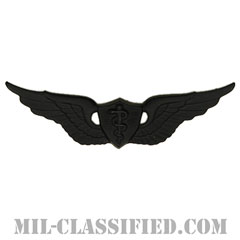 飛行医師章 (ベーシック)（Flight Surgeon, Basic）[サブデュード（ブラックメタル）/バッジ]の画像