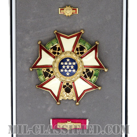 Legion of Merit, Chief Commander [メダル（勲章・Medal）リボン（略綬・略章・Ribbon）ラペルボタン（ラペルピン）セット]画像