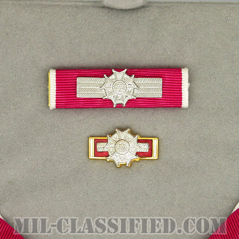 Legion of Merit, Commander [メダル（勲章・Medal）リボン（略綬・略章・Ribbon）ラペルボタン（ラペルピン）セット]画像