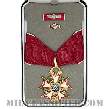 Legion of Merit, Commander [メダル（勲章・Medal）リボン（略綬・略章・Ribbon）ラペルボタン（ラペルピン）セット]画像