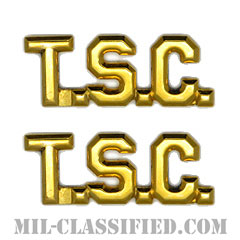 T.S.C.章 (テキサス・サウスモスト大学)（Texas Southmost College）[カラー/兵科章/バッジ/ペア（2個1組）]画像