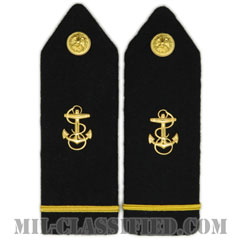 海軍一等士官候補生（NROTC Cadet, Midshipman First Class）[ショルダーボード階級章（男性用）/ペア（2枚1組）]画像