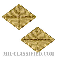 財務科章（Finance Corps）[カラー/兵科章（将校用）/バッジ/ペア（2個1組）]の画像