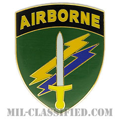 アメリカ陸軍民事活動および心理作戦司令部（USACAPOC）[カラー/CSIB/ASU用バッジ]の画像