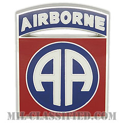 第82空挺師団（82nd Airborne Division）[カラー/CSIB/ASU用バッジ]の画像