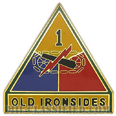 第1機甲師団（1st Armored Division）[カラー/CSIB/ASU用バッジ]画像