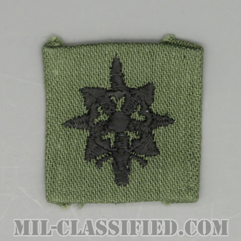情報科章（Military Intelligence Corps）[サブデュード/1960s/コットン100％/パッチ/中古1点物]の画像