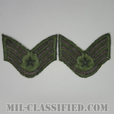 軍曹（Staff Sergeant）[サブデュード/ローカルメイド/パッチ/ペア（2枚1組）/中古1点物]の画像