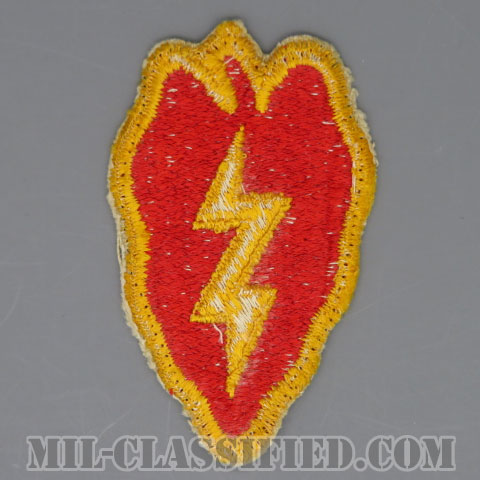 第25歩兵師団（25th Infantry Division）[カラー/カットエッジ/パッチ/中古1点物]画像
