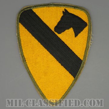 第1騎兵師団（1st Cavalry Division）[カラー/カットエッジ/パッチ/1点物]画像