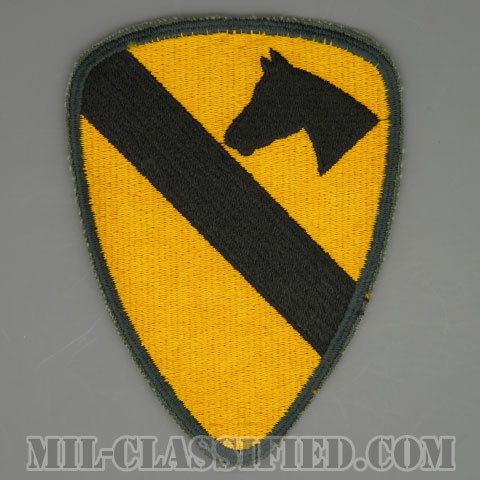 第1騎兵師団（1st Cavalry Division）[カラー/カットエッジ/パッチ/1点物]の画像