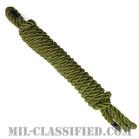 米軍 OD ラペリングロープ 4メートル 1-1/8インチ [1点物]の画像