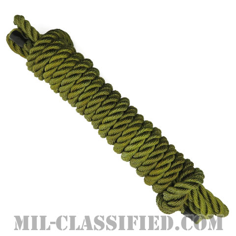 米軍 OD ラペリングロープ 4メートル 1-1/4インチ [1点物]の画像