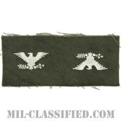 大佐（Colonel (COL)）[カラー/階級章/ペア（2枚1組）/レプリカ]の画像