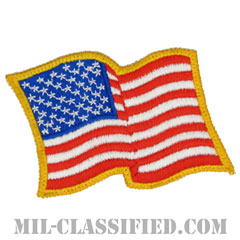 星条旗（アメリカ合衆国・国旗）（USA Flag）[カラー/カットエッジ/パッチ/ノベルティ]画像