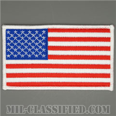 星条旗（アメリカ合衆国・国旗）（USA Flag）[カラー/メロウエッジ/ラージサイズ/パッチ/ノベルティ]画像