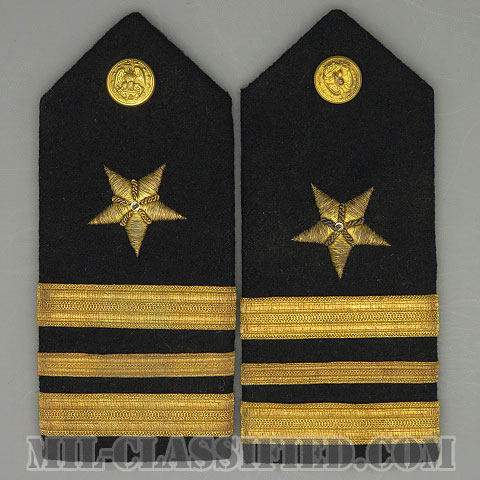 少佐 (一般兵科)（Line Officer, Lieutenant Commander）[海軍ショルダーボード階級章（男性用）/ペア（2枚1組）/中古1点物]画像