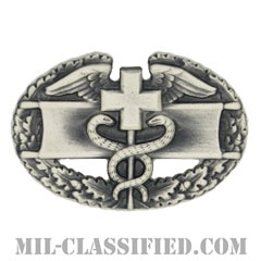 戦闘医療章 (ファースト)（Combat Medical Badge (CMB), First Award）[カラー/燻し銀/バッジ]の画像