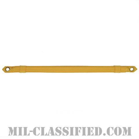 陸軍将校用 ゴールドナイロン（Service Cap Chin Strap, Gold Nylon） [制帽用顎紐（サービスキャップ用チンストラップ/キャップストラップ）]の画像