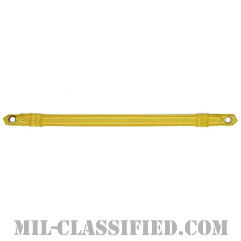 陸軍将校用 シンセティックゴールド（Service Cap Chin Strap, Synthetic Gold） [制帽用顎紐（サービスキャップ用チンストラップ/キャップストラップ）]画像