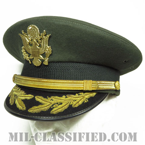 陸軍将校（佐官）用制帽（Service Cap, Field Grade Officer）7 1/4（58cm）[グリーンユニフォーム用制帽/帽章付/中古1点物]画像