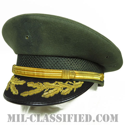 実物　米軍　グリーンドレス　将官佐官用制帽　59cmくらい 実物 米軍 グリーンドレス 将官佐官用制帽 59cmくらい - メルカリ