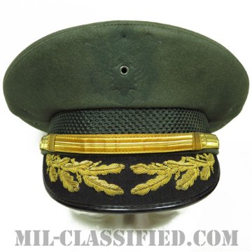 陸軍将校（佐官）用制帽（Service Cap, Field Grade Officer）7 1/4（58cm）[グリーンユニフォーム用制帽/中古1点物]画像