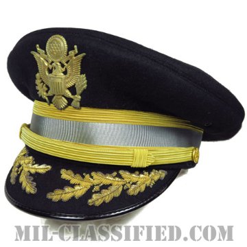 陸軍将校（佐官歩兵科）用制帽（Dress Cap, Field Grade Officer）7 1/8（57cm）[ブルードレスユニフォーム用制帽/帽章付/1960s/中古1点物]画像