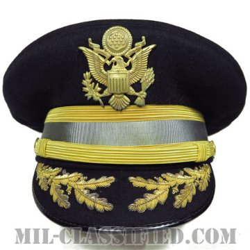 陸軍将校（佐官歩兵科）用制帽（Dress Cap, Field Grade Officer）7 1/8（57cm）[ブルードレスユニフォーム用制帽/帽章付/1960s/中古1点物]画像