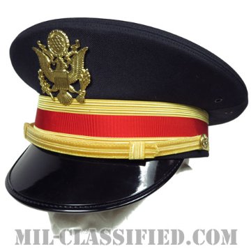 陸軍将校（尉官砲兵科）用制帽（Service Cap, Company Grade Officer）7 1/2（60cm）[サービスユニフォーム（ASU）用制帽/帽章付/中古1点物]画像