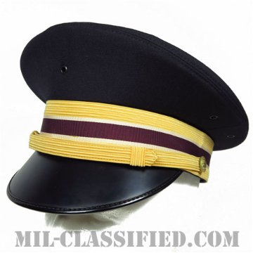 陸軍将校（尉官衛生科）用制帽（Service Cap, Company Grade Officer）7 1/8（57cm）[サービスユニフォーム（ASU）用制帽/中古1点物]画像