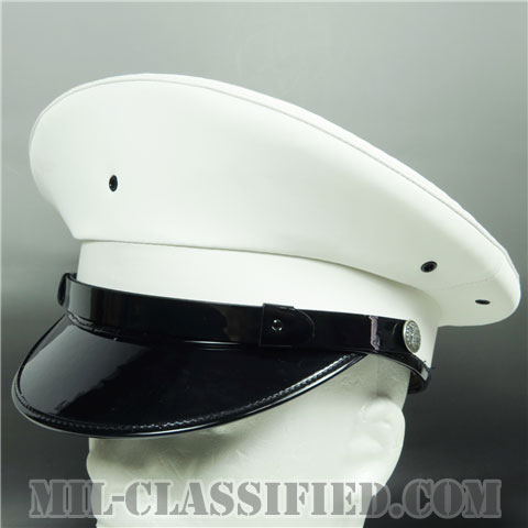 空軍警備隊下士官・将校（尉官）用制帽（Service Cap, Security Police）7 3/4（62cm）[セキュリティポリス用ホワイト制帽（サービスキャップ）/1974年ロット]画像