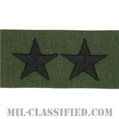 少将 (上級少将)（Rear Admiral Upper Half (RADM)）[サブデュード/海軍階級章/生地テープパッチ/ペア（2枚1組）]の画像