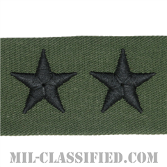 少将 (上級少将)（Rear Admiral Upper Half (RADM)）[サブデュード/海軍階級章/生地テープパッチ/ペア（2枚1組）]の画像