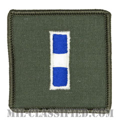 准尉 (CWO-3)（Chief Warrant Officer 3）[フライトスーツ用セージグリーン/海軍階級章/ペア（2枚1組）]の画像