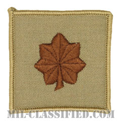 少佐（Lieutenant Commander）[フライトスーツ用デザート/海軍階級章/ペア（2枚1組）]の画像