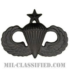 空挺章 (シニア)（Parachutist Badge, Senior）[サブデュード（ブラックメタル）/バッジ]画像