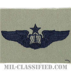 遠隔操縦航空機縦士章 (シニア・パイロット)（Remotely Piloted Aircraft Pilot Badge, Senior）[ABU/パッチ]の画像