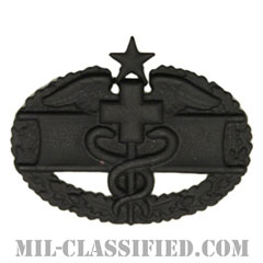 戦闘医療章 (セカンド)（Combat Medical Badge (CMB), Second Award）[サブデュード（ブラックメタル）/バッジ]画像
