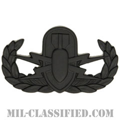 爆破物処理章 (ベーシック) （Explosive Ordnance Disposal (EOD), Badge, Basic）[サブデュード（ブラックメタル）/バッジ]の画像