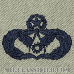 土木技師（建設）章 (マスター)（Civil Engineer Badge, Master）[ABU/パッチ]の画像