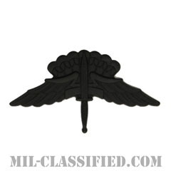 自由降下章 (ベーシック) （Military Freefall Parachutist Badge, HALO, Basic）[サブデュード（ブラックメタル）/バッジ]の画像