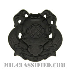 潜水員章 (1級)（Diver Badge, First Class）[サブデュード（ブラックメタル）/バッジ]の画像
