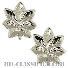 中佐（Lieutenant Colonel/Commander）[カラー/コート用レギュラーサイズ/海軍・海兵隊階級章/バッジ/ペア（2個1組）]の画像