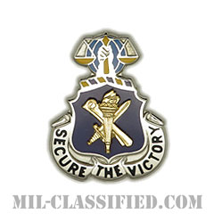 民生連隊（Civil Affairs Regimental Corps）[カラー/クレスト（Crest・DUI・DI）バッジ]の画像